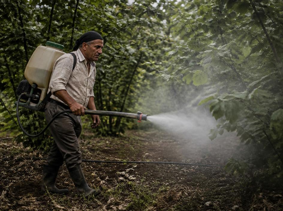 Eski yöntem: sırtı ilaçlama